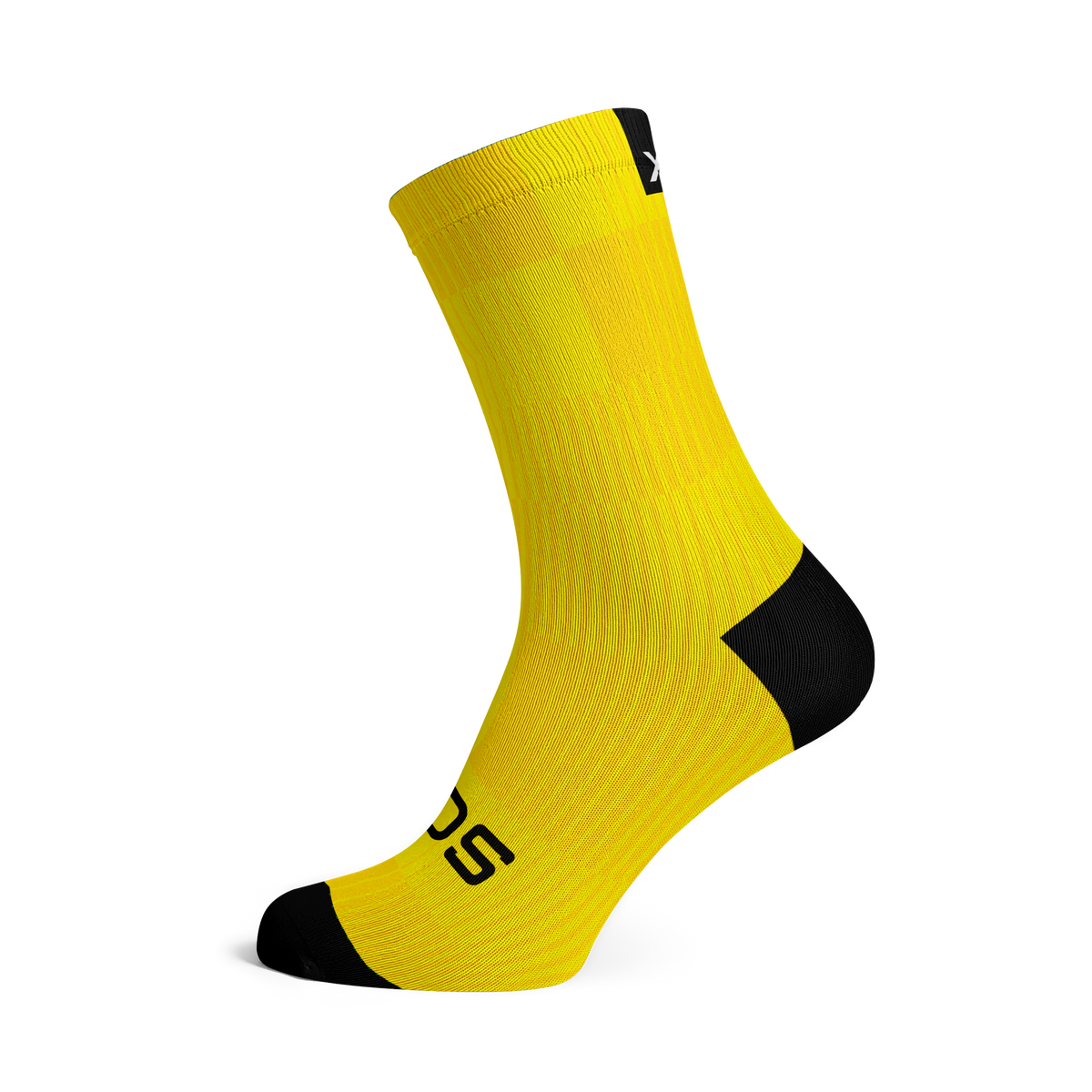 Slight Yellow Crew Socks